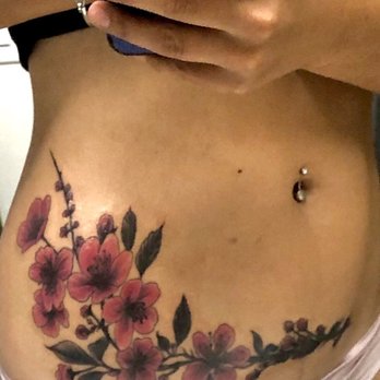 Matrix tattoo - Plum blossoms 16th July 2020 artist Matthew Birkla - Tattoo Near Me - Spring Hill, Florida Matrix tattoo - Plum blossoms 16th July 2020 artist Matthew Birkla - Tattoo Near Me - Spring Hill, Florida