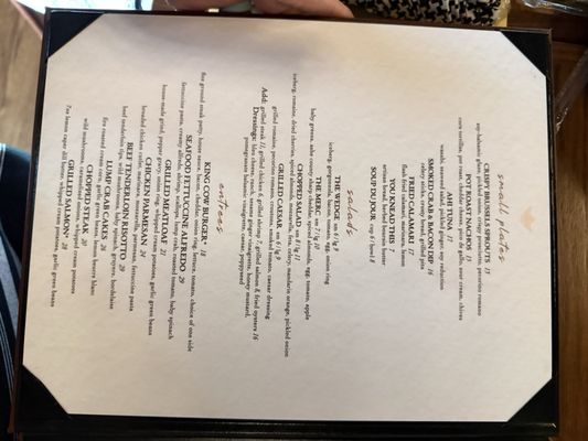 Menu photo 1 The Mercantile Chophouse King, NC Menu photo 1 The Mercantile Chophouse King, NC