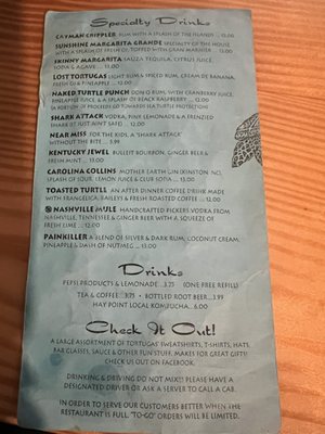 Menu photo 3 Tortuga's Lie Nags Head, NC Menu photo 3 Tortuga's Lie Nags Head, NC