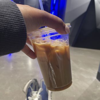 North Italia - Dirty Almond Chai (Usually a 2 oz espresso shot- YUM: But I got a latte). - Italian Near Me - McLean, Virginia