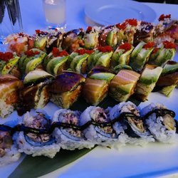 Fogama - Deliciousness: triton roll, $23; spicy dragon, $16; chefs special, $17; duck confit, $16