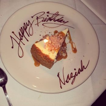 Chart House - Salted caramel cheesecake - Seafood Near Me - Weehawken, New Jersey