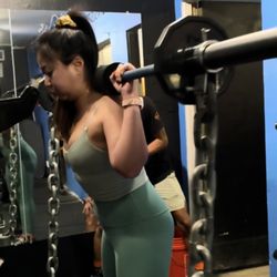 Chain Squats, we implement different variety