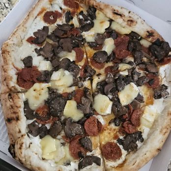 Pupatella - Mushroom with chorizo - Pizza Near Me - Alexandria, Virginia Pupatella - Mushroom with chorizo - Pizza Near Me - Alexandria, Virginia