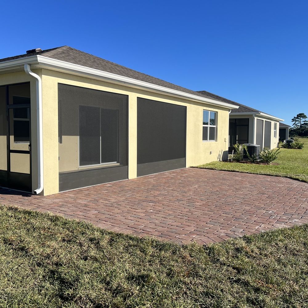 Kruger Construction - Patio and screened lanai - General Contractors Near Me - Vero Beach, Florida