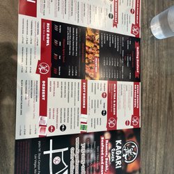 Kagari Ramen - Menu