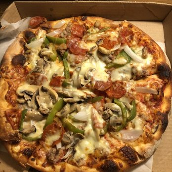 Kelley Square Pub - The deluxe or combo small pizza. - Pubs Near Me - East Boston, Massachusetts