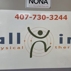 All In Physical Therapy - Logo and phone number