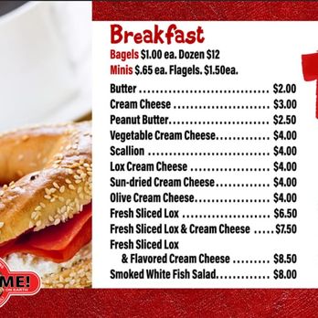 Bagel Me - Menu - Delis Near Me - Garfield, New Jersey