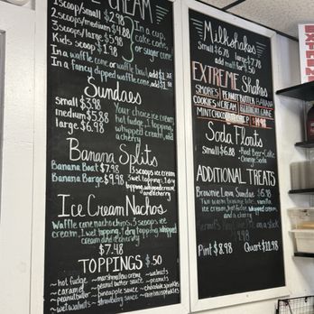 Pat and Toni's Sweet Things - Menu - Ice Cream & Frozen Yogurt Near Me - Deland, Florida