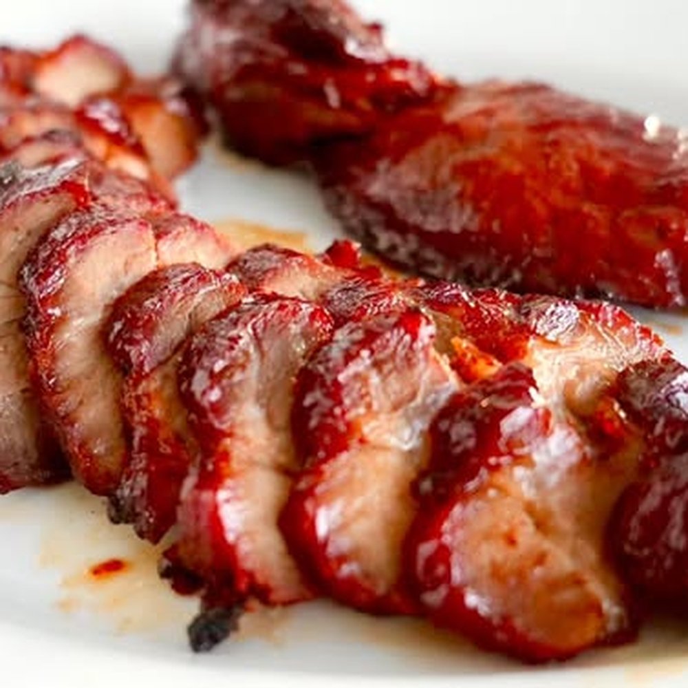 Close Up to my BBQ Pork