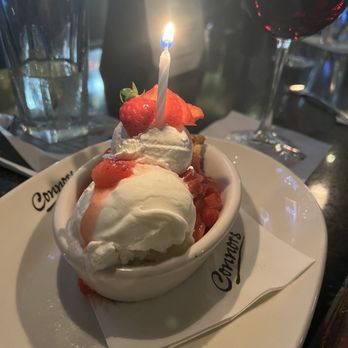 Connors Steak & Seafood - Strawberry Shortcake - Seafood Near Me - Franklin, Tennessee