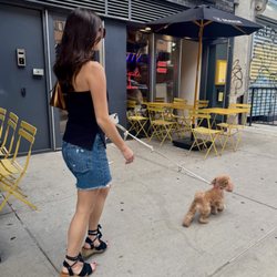 Exterior. Sidewalk seats