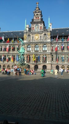 Antwerp City Hall by null