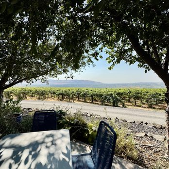 Hightower Cellars - Patio view - Wineries Near Me - Benton City, Washington