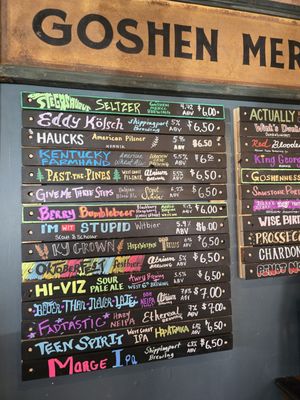 Menu photo 4 Goshen Mercantile Taproom Goshen, KY Menu photo 4 Goshen Mercantile Taproom Goshen, KY