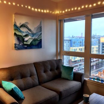 The Huxley - Living room - Apartments Near Me - Seattle, Washington The Huxley - Living room - Apartments Near Me - Seattle, Washington