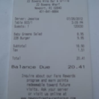 22 Bowen's - New American Near Me - Newport, Rhode Island