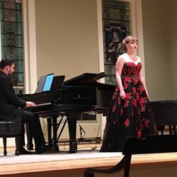 Abby's Sew Right - My daughter's stunning gown for an opera recital!