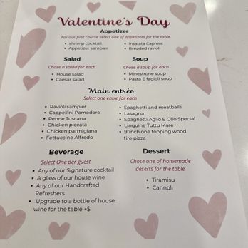 Sal's Famous Pizzeria - Valentines Menu - Pizza Near Me - Brownsburg, Indiana Sal's Famous Pizzeria - Valentines Menu - Pizza Near Me - Brownsburg, Indiana