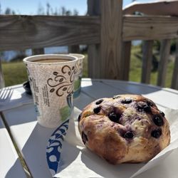 Pine Island Getaway Cafe - Blueberry cream cheese brioche