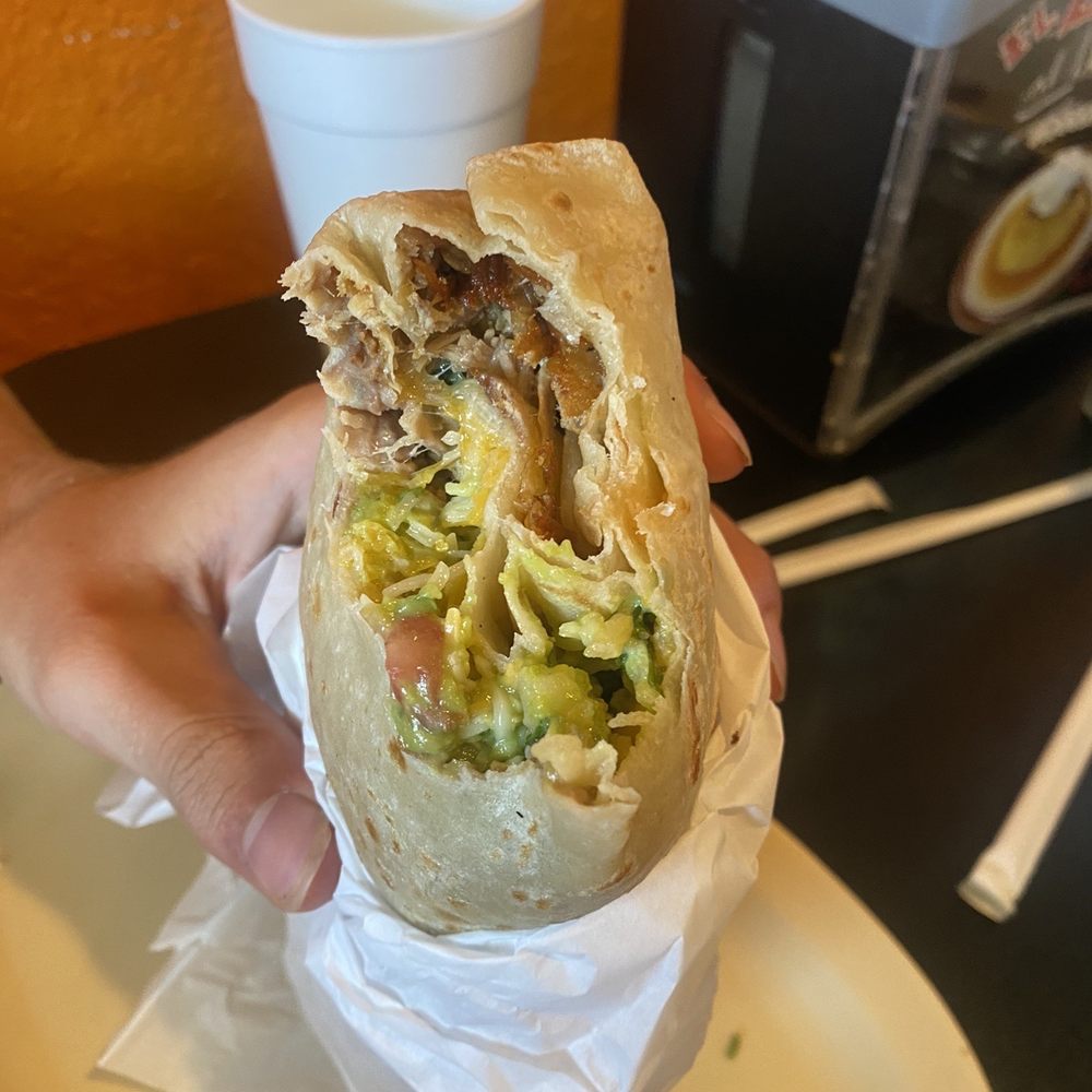 El Zarape Mexican Food - Carnitas Burrito - Mexican Near Me - Redding, California