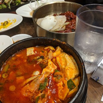 Five Senses - Seafood sondobu and beef cold noodles - Korean Near Me - New York, New York