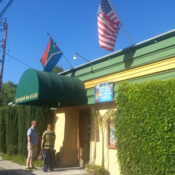 Springbok Bar & Grill - Side entrance to Springbok - Sports Bars Near Me - Van Nuys, California