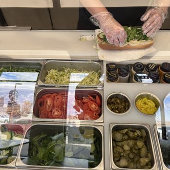 Subway - Fresh toppings!  Love that they have chiles - $0.50 extra. - Sandwiches Near Me - Albuquerque, New Mexico