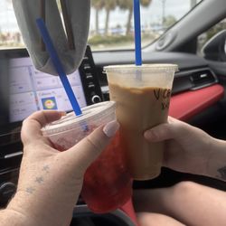 Flyby Coffee - Flavored Red Bull and Iced Vanilla Coffee