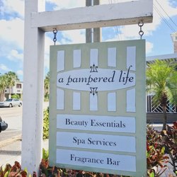 A Pampered Life - Street sign