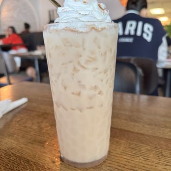 Santos Cafe & Mexican Grill - Iced Horchata latte - Mexican Near Me - Denver, Colorado