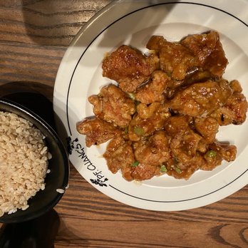 P.F. Chang's - Chang's Spicy Chicken w/brown rice - Asian Fusion Near Me - Saint Charles, Missouri P.F. Chang's - Chang's Spicy Chicken w/brown rice - Asian Fusion Near Me - Saint Charles, Missouri
