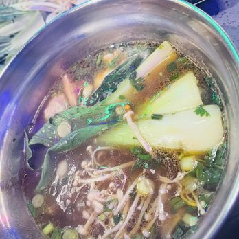 KPOT Korean BBQ & Hot Pot - Mushroom broth - Korean Near Me - Murfreesboro, Tennessee