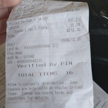 Staples - receipt - Printing Services Near Me - Escondido, California