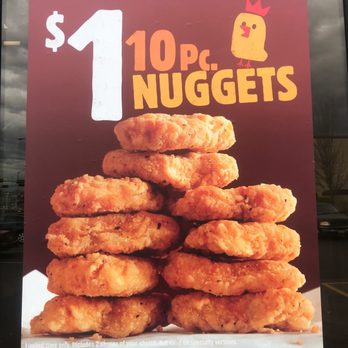 Burger King - Advertised 10 nuggets! - Fast Food Near Me - Yakima, Washington