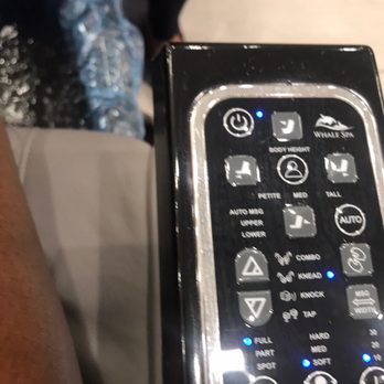 CLK Nails - Massage chair controls - Nail Salons Near Me - Fullerton, California
