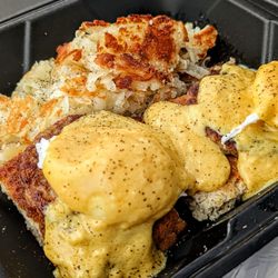 Alexandris Restaurant - Country sausage biscuit Benedict