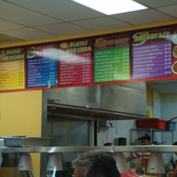 The Menu Board at Carniceria Compare, 541 N Sable Blvd, Aurora, CO.  October 25th 2013 visit.