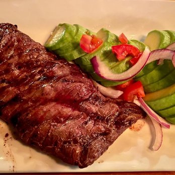Asere Cubano Kitchen & Bar - Churrasco with avocado salad - Cuban Near Me - San Juan, Puerto Rico Asere Cubano Kitchen & Bar - Churrasco with avocado salad - Cuban Near Me - San Juan, Puerto Rico