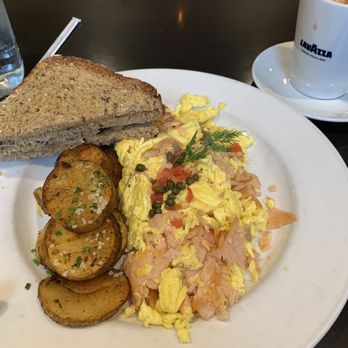 Classic Diner - Smoked Salmon Scrambled Eggs Breakfast - Diners Near Me - Malvern, Pennsylvania