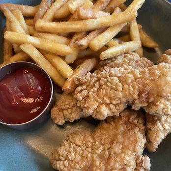 BoujieMana - Kids chicken tenders with fries - Mediterranean Near Me - San Diego, California BoujieMana - Kids chicken tenders with fries - Mediterranean Near Me - San Diego, California
