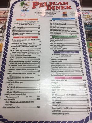Menu photo 3 The Pelican Diner Sebastian, FL Menu photo 3 The Pelican Diner Sebastian, FL