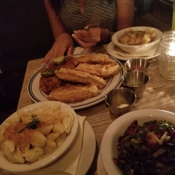 Sweet Chick - Mac n cheese, collard greens, mash potatoes and Nashville fried chicken - Southern Near Me - Brooklyn, New York Sweet Chick - Mac n cheese, collard greens, mash potatoes and Nashville fried chicken - Southern Near Me - Brooklyn, New York