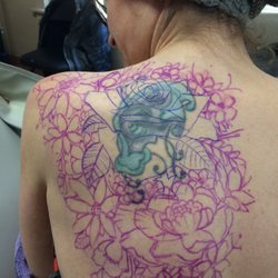 Rising Phoenix Tattooing And Body Piercing - Before