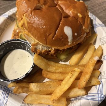Chili's - Spicy chicken with fries - Bars Near Me - Liverpool, New York Chili's - Spicy chicken with fries - Bars Near Me - Liverpool, New York