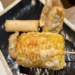 Sumo Sushi & Grill AYCE - Oregon City - Egg rolls, gyoza, corn on the cob