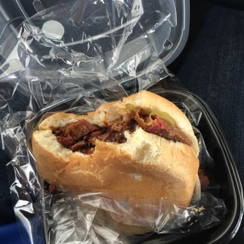 Buc-ee's - Sliced brisket sandwich just made when I was walking by it - Gas Stations Near Me - Terrell, Texas Buc-ee's - Sliced brisket sandwich just made when I was walking by it - Gas Stations Near Me - Terrell, Texas