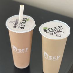Hokkaido Milk Tea & Smoked Oolong Milk Tea