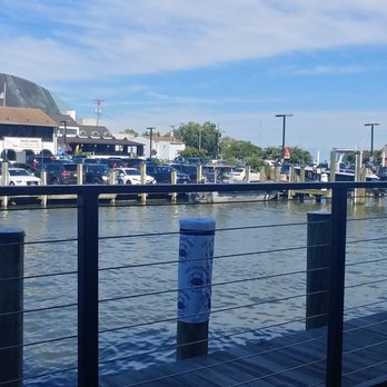 The Choptank - View from outdoor seating on the ground level - Seafood Near Me - Annapolis, Maryland